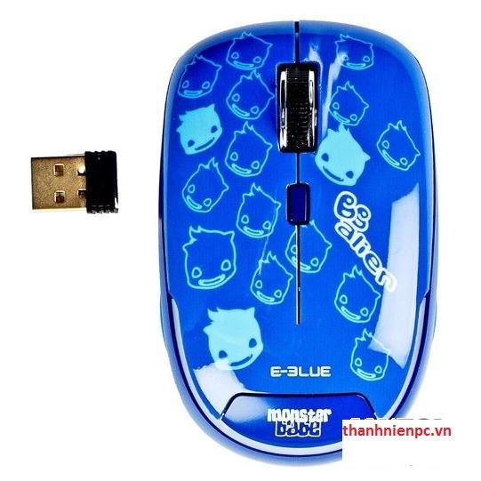 Mouse Eblue  EMS103BK Optical Wireless