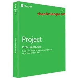 PM Microsoft Project Professional 2016 (H30-05445)