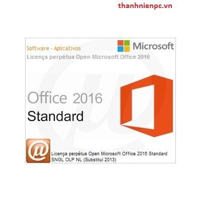 PM Microsoft OfficeStd 2016 SNGL OLP NL (021-10554)