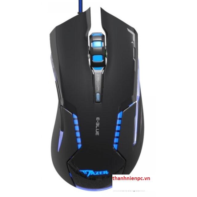 Mouse Eblue EMS 616BKAA-IU Optical USB Black