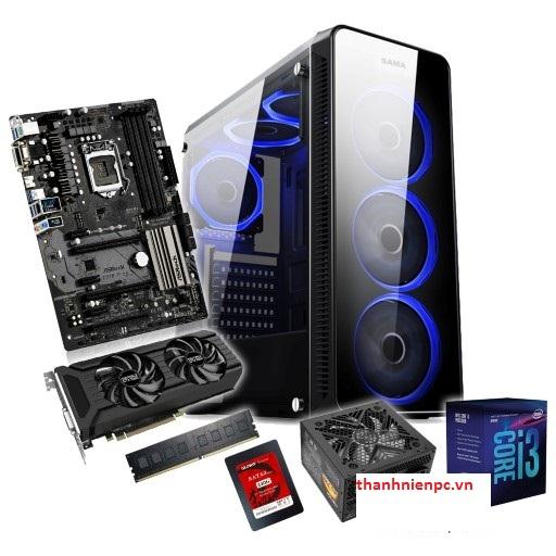 PC HNC PROFESSIONAL GAMING P1 I3 8100/8G/240G/1060-3G