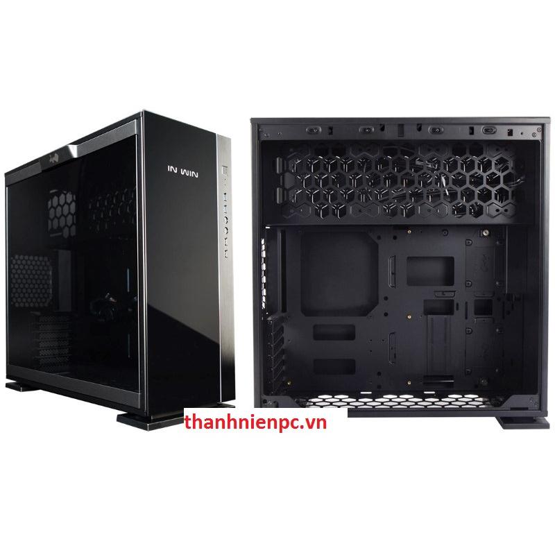 Case In-Win 305 Black - Full Side Tempered Glass Mid-Tower (BH Fan 12T)