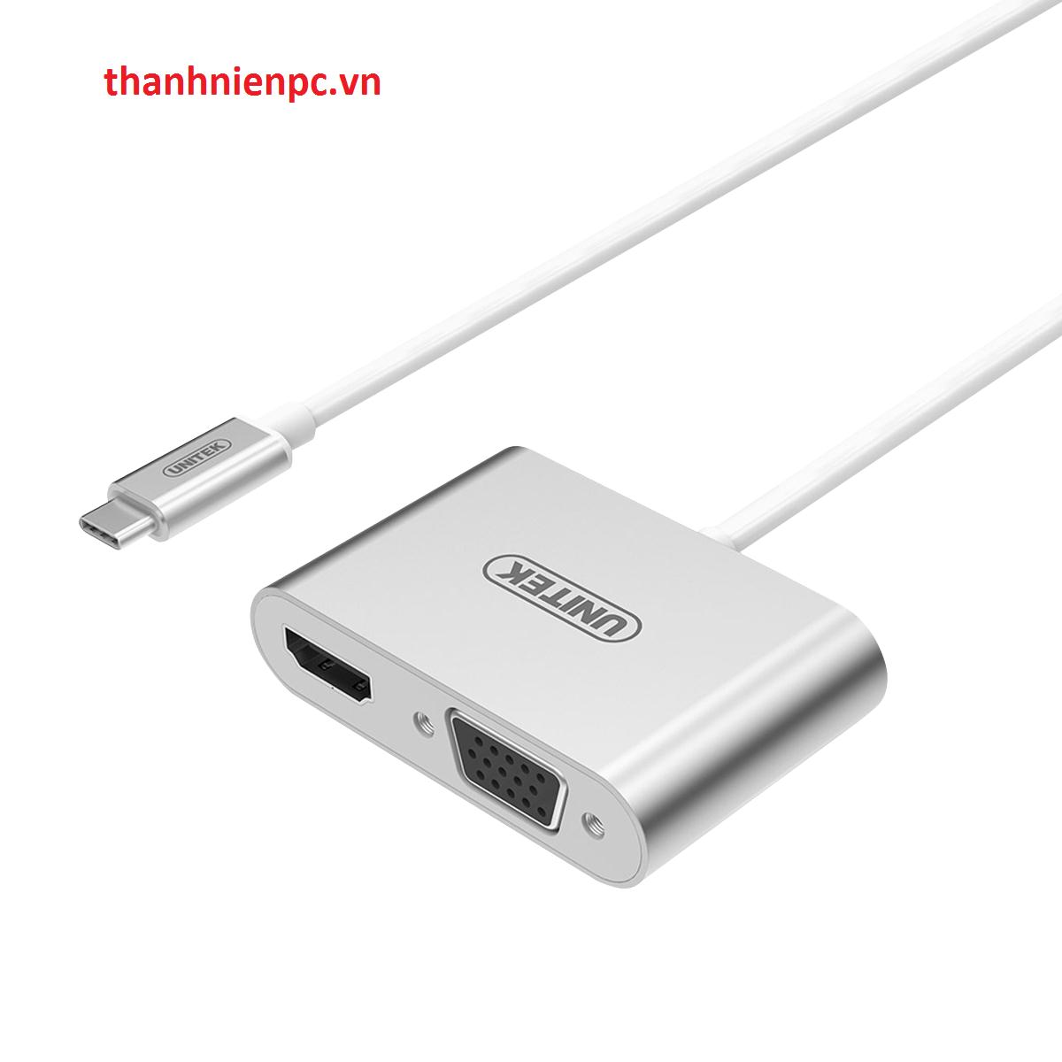 USB3.1 Type-C to HDMI//VGA Converter