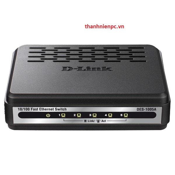 Thiết bị chia mạng Dlink DES-1005A