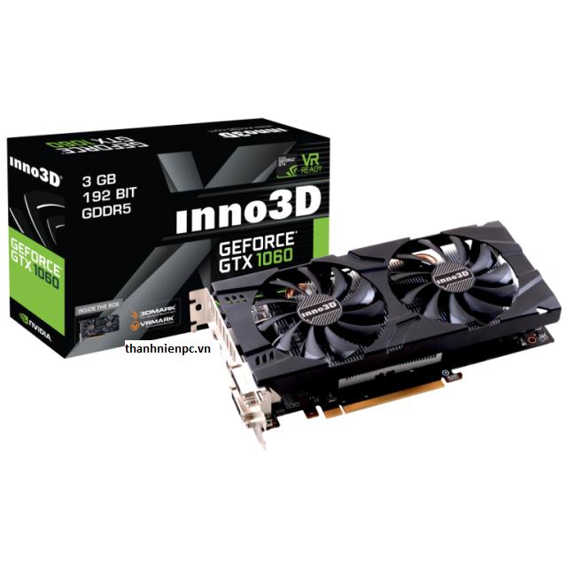 VGA Inno3D GeForce GTX 1060 X2 3GB GDDR5 ( Dual Fan)