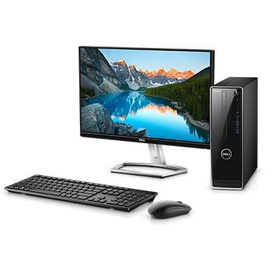 PC Dell Inspiron 3470 STI51315W i5 8400 4.0 GHz/8G/1TB HDD + 128GB SSD/DVDRW/K+M/WL/Win10