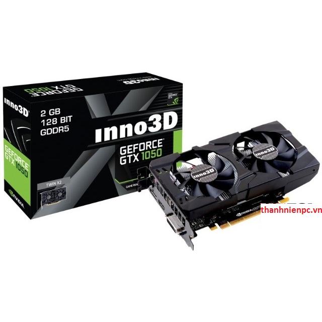 Vga Card Inno3D GeForce GTX 1050 Twin X2 2Gb GDDR5