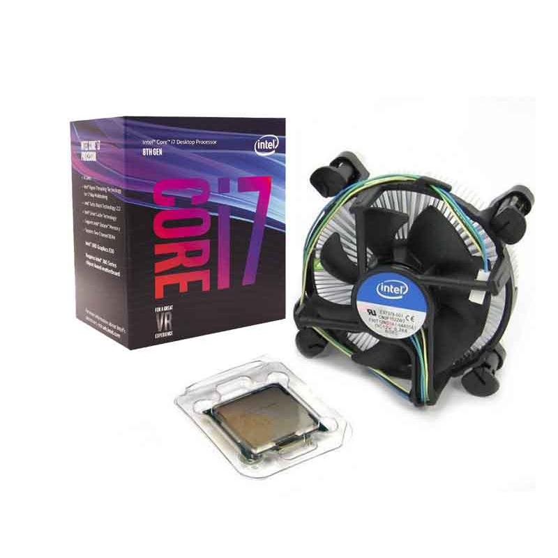 CPU Intel Core i7 8700 (Up to 4.60Ghz/ 12Mb cache) Coffee Lake