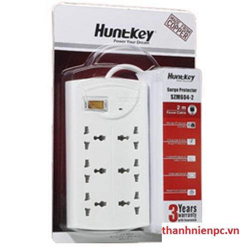 Ổ cắm Huntkey SZM-604 - Đa năng - Chống sét - 3 mét