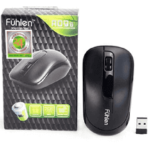 Chuột không dây Fuhlen A06G (USB/đen đỏ)