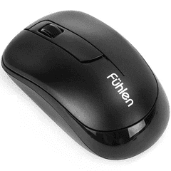 Chuột không dây Fuhlen M70 (USB/đen)