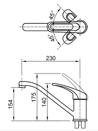 Vòi Nước Rửa Chén Nóng Lạnh Inax SFV-112S