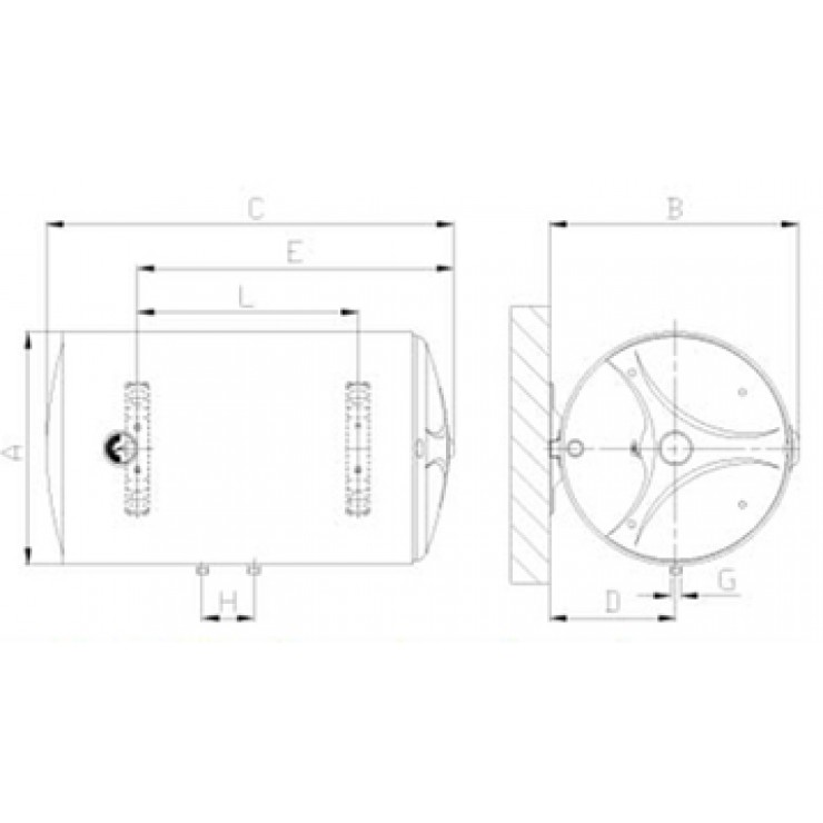 Bình Nước Nóng Ferroli Cubo E 30L