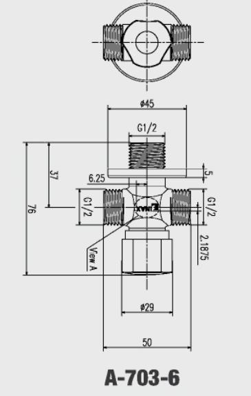 Van Vặn Khóa Inax A-703-6