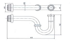 Ống Xả Nước Chữ P Inax A-678P
