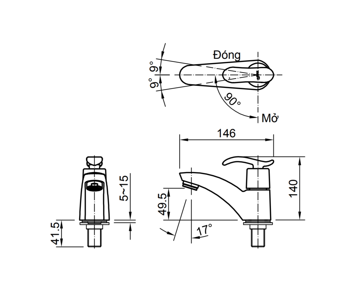 Vòi Nước Lạnh Lavabo Inax LFV-11AP*(+ A-325PS)