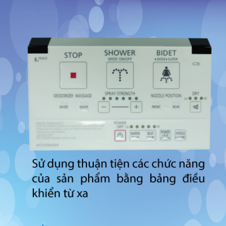 Nắp Điện Tử INAX CW-KA22AVN