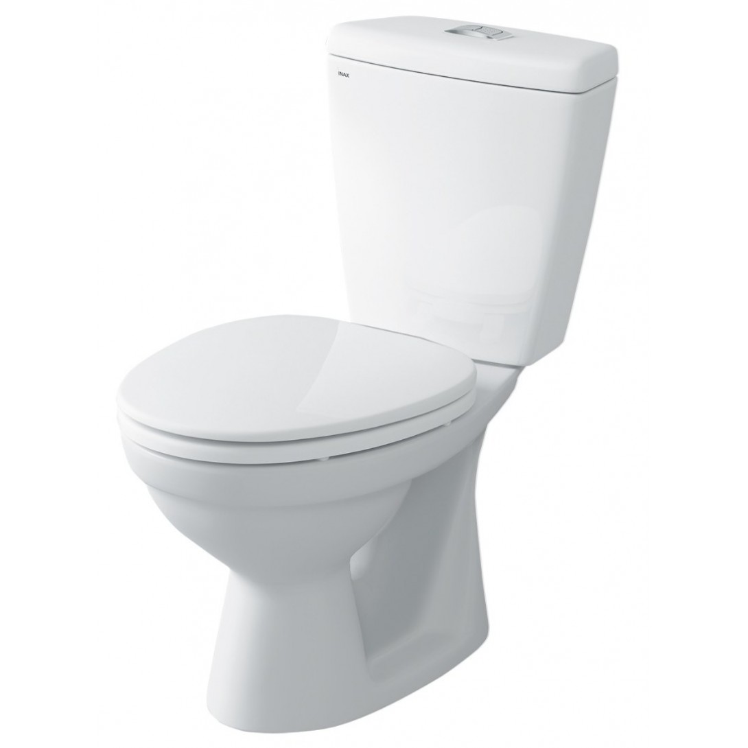 Bàn Cầu INAX C-108VA (C108VA) 2 Khối Xả Nhấn Nắp Thường
