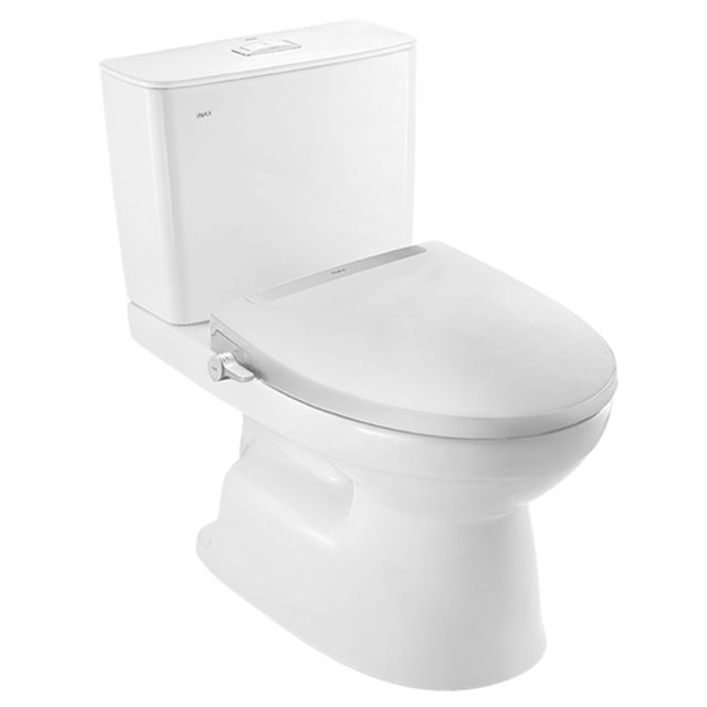 Bàn Cầu INAX AC-514A + Nắp Rửa Cơ Aqua Ceramic CW-S15VN