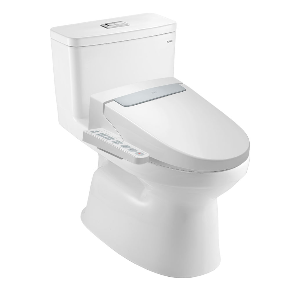 Bàn Cầu INAX AC-969+ Nắp rửa điện tử CW-H20VN Xả Nhấn