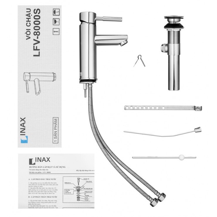 Vòi Chậu rửa mặt Inax LFV-8000S