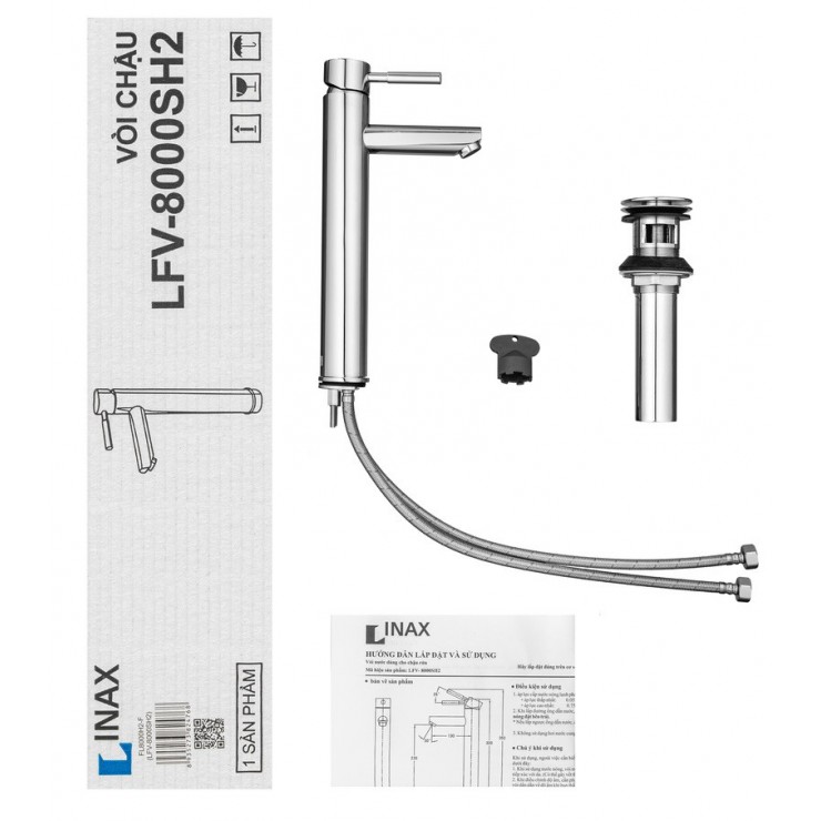 Vòi Chậu rửa mặt Inax LFV-8000SH2