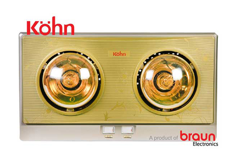 Đèn sưởi Kohn 2 bóng