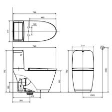 Bàn Cầu Điện Tử INAX ACT-832+ Nắp rửa điện tử CW-H20VN