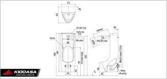 Bồn Tiểu Nam Inax ASU-500V Cảm Ứng Tự Động