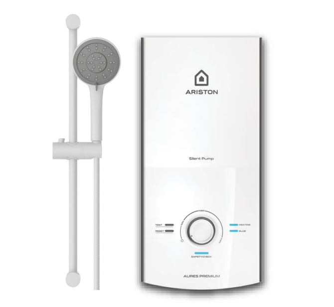 Máy Nước Nóng Ariston Aures Premium 4.5P Có Bơm