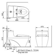 Bàn Cầu Thông Minh INAX AC-1035+ Nắp rửa điện tử CW-KA22AVN