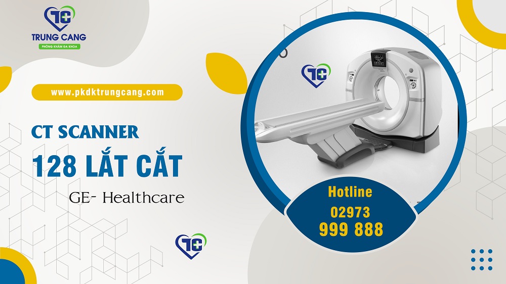 Hệ thống máy chụp CT Scanner 128 lát cắt Revolution - GE Healthcare.