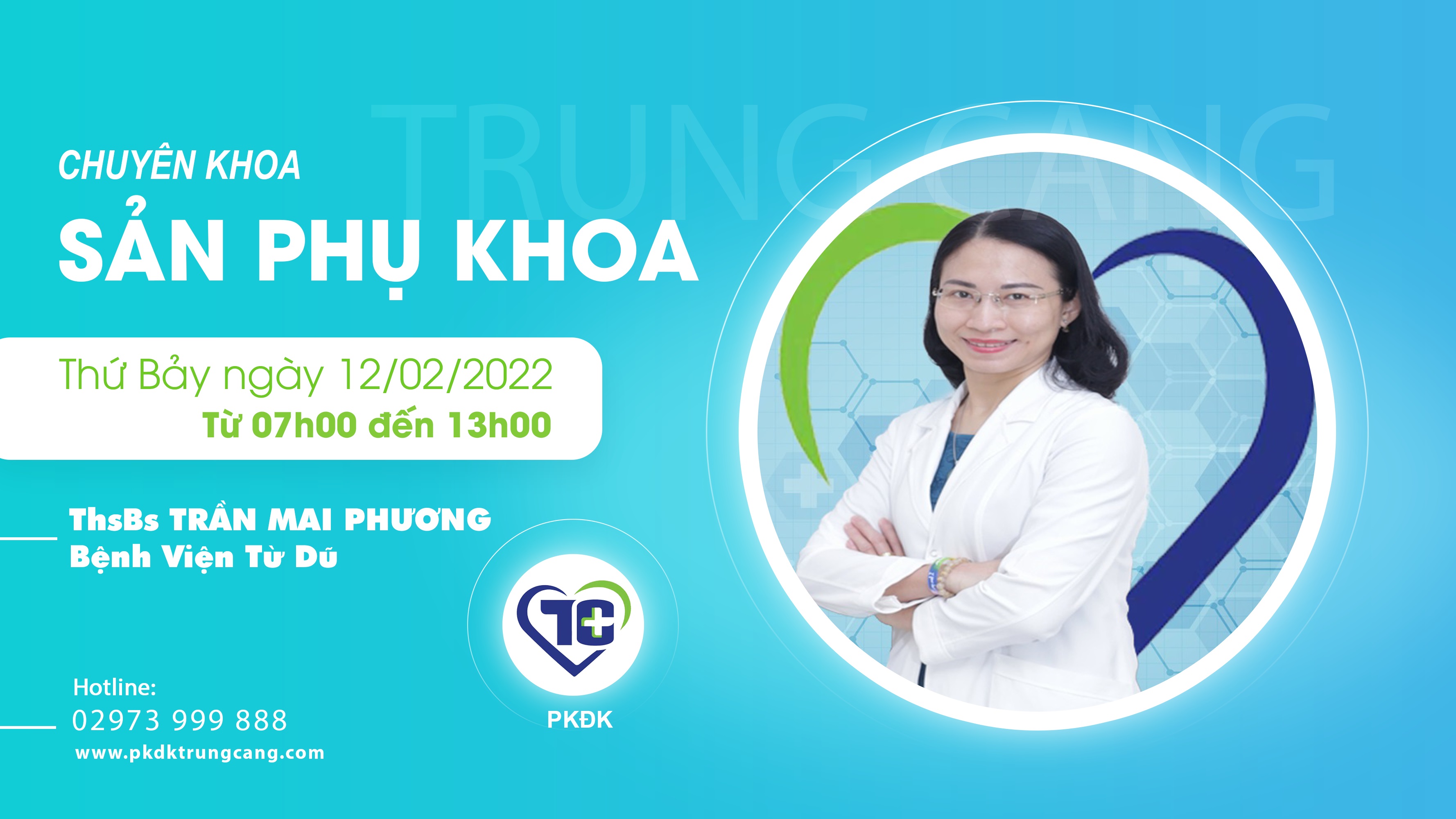 Lịch khám ThsBs Trần Mai Phương (BV Từ Dũ) ngày 12/02/2022