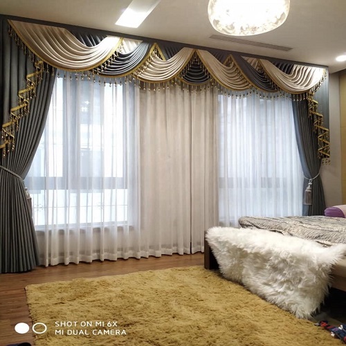 Rèm xếp ly 08