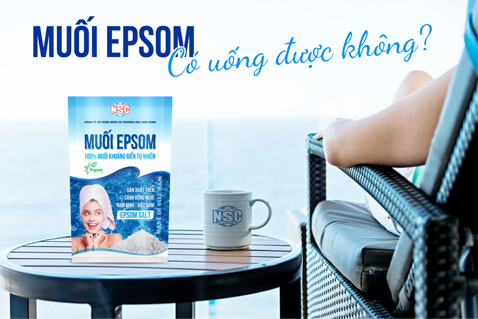 Muối Epsom có được uống không?