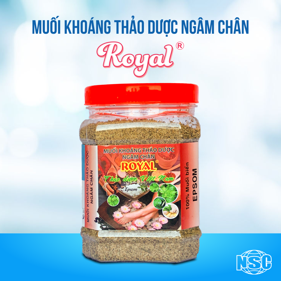 MUỐI KHOÁNG THẢO DƯỢC NGÂM CHÂN ROYAL