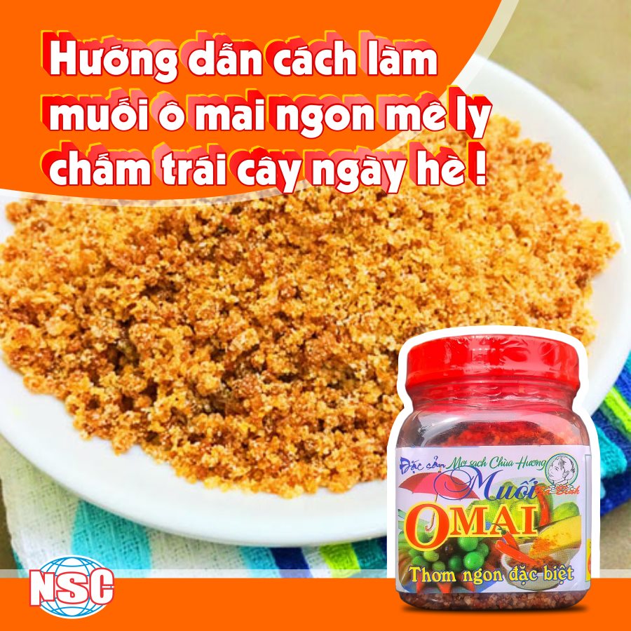 HƯỚNG DẪN CÁCH LÀM MUỐI Ô MAI NGON MÊ LY CHẤM TRÁI CÂY NGÀY HÈ !