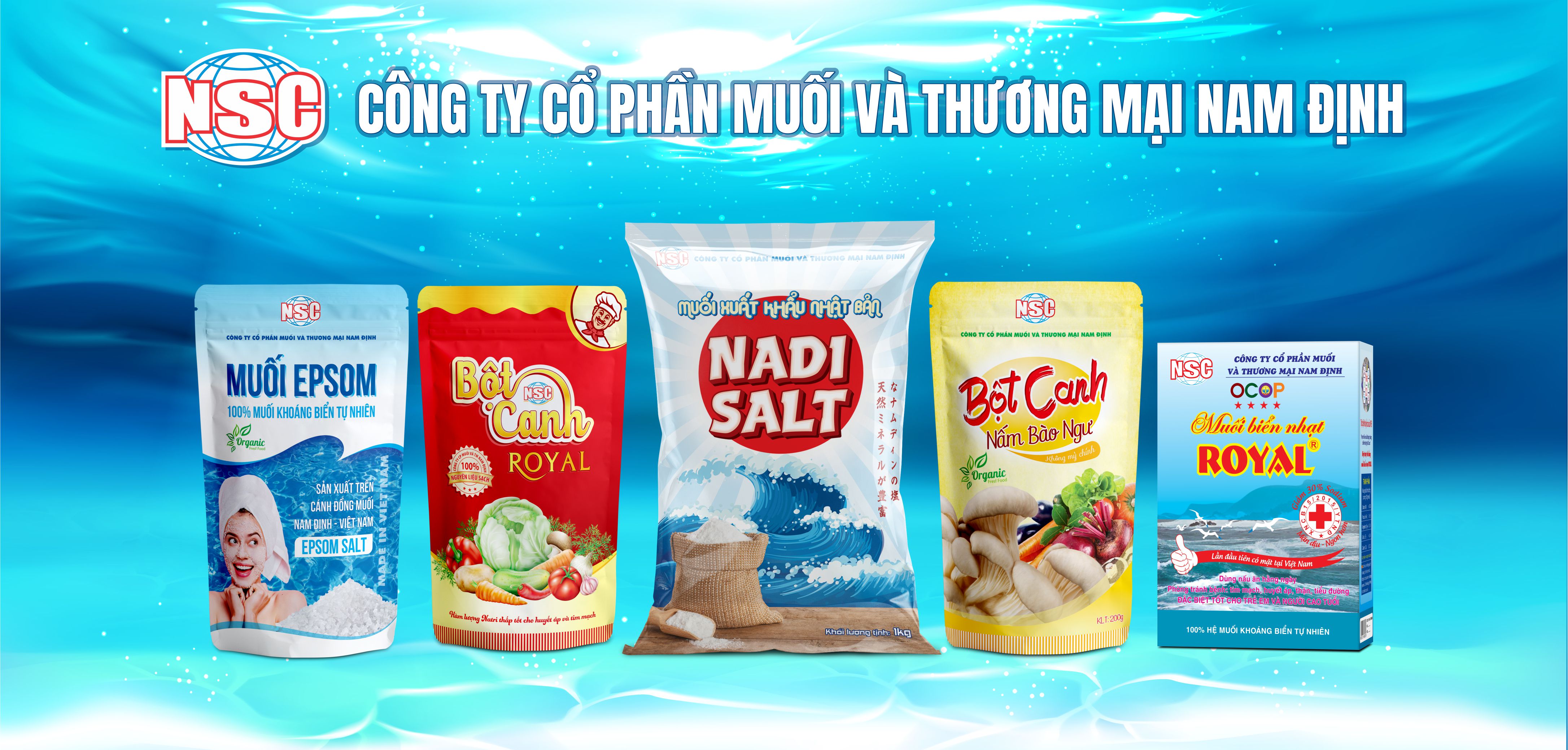 Công ty cổ phần muối và thương mại Nam Định