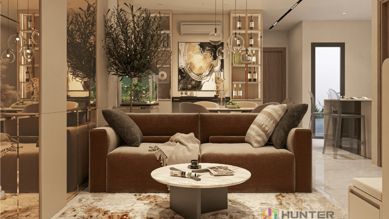 Homyland Riverside - Thiết kế sang trọng và hiện đại.