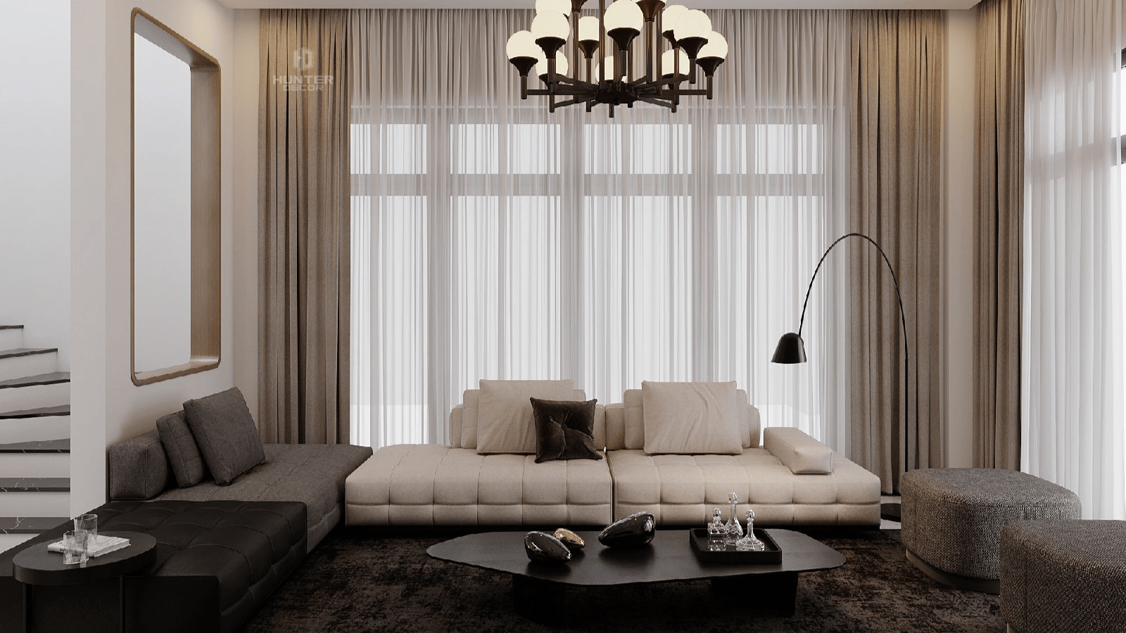 Nhà Phố Long Xuyên - Thiết Kế Nội Thất Hiện Đại.