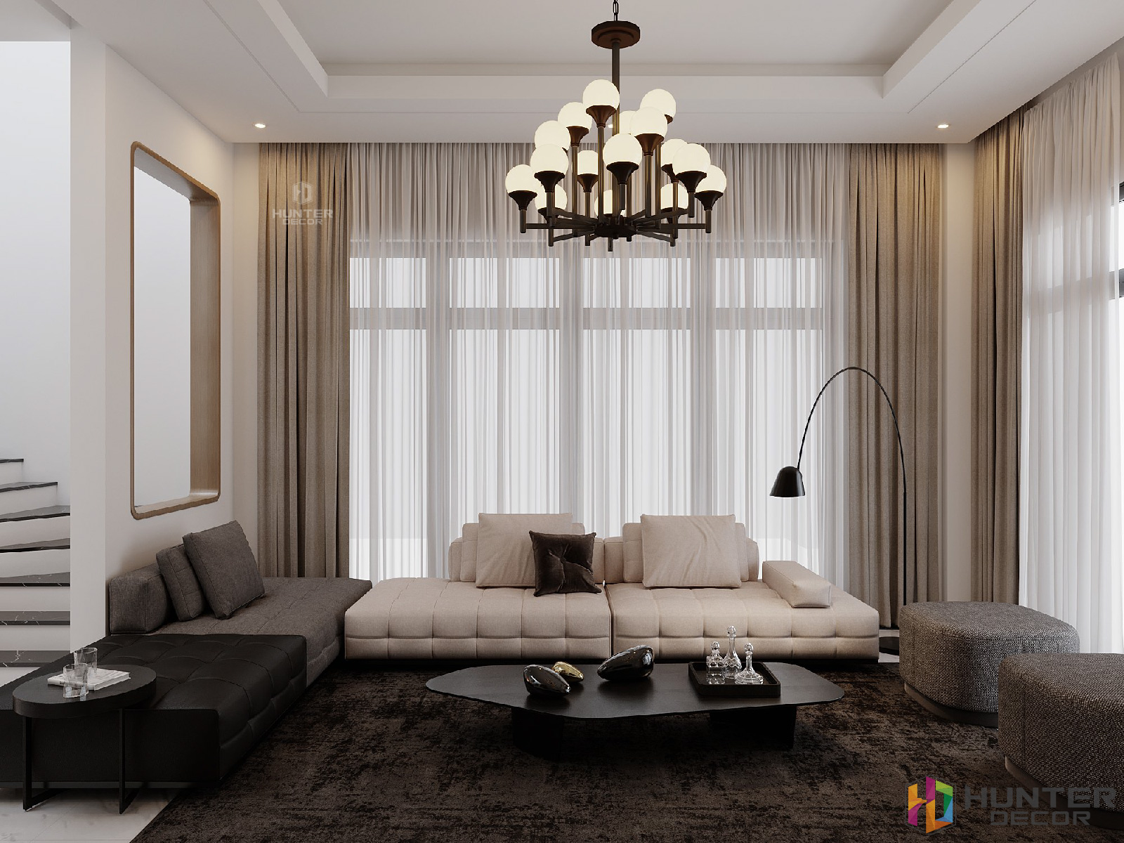 Nhà Phố Long Xuyên - Thiết Kế Nội Thất Hiện Đại.