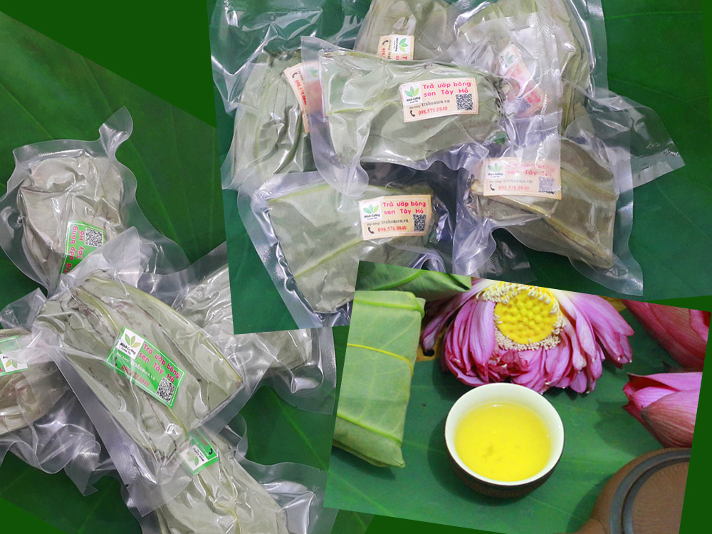 Văn hóa thưởng trà sen Tây Hồ đắt nhất thiên hạ dịp Tết