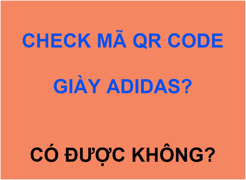 Adidas qr code sales check