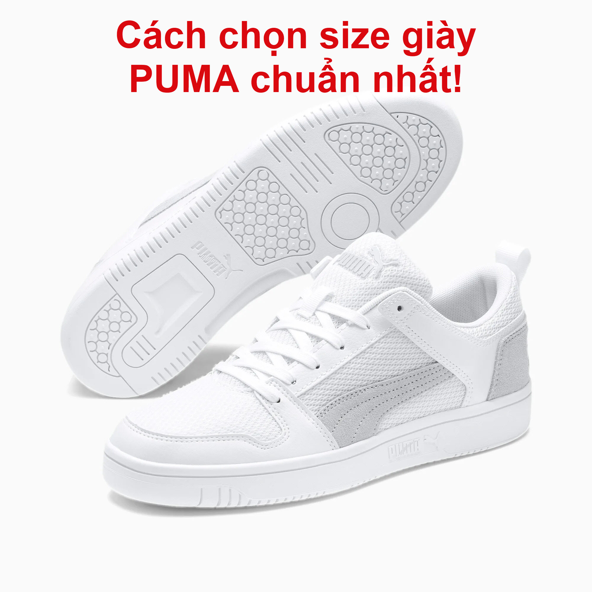 CÁCH CHỌN SIZE GIÀY PUMA CHUẨN NHẤT CÓ THỂ BẠN CHƯA BIẾT!