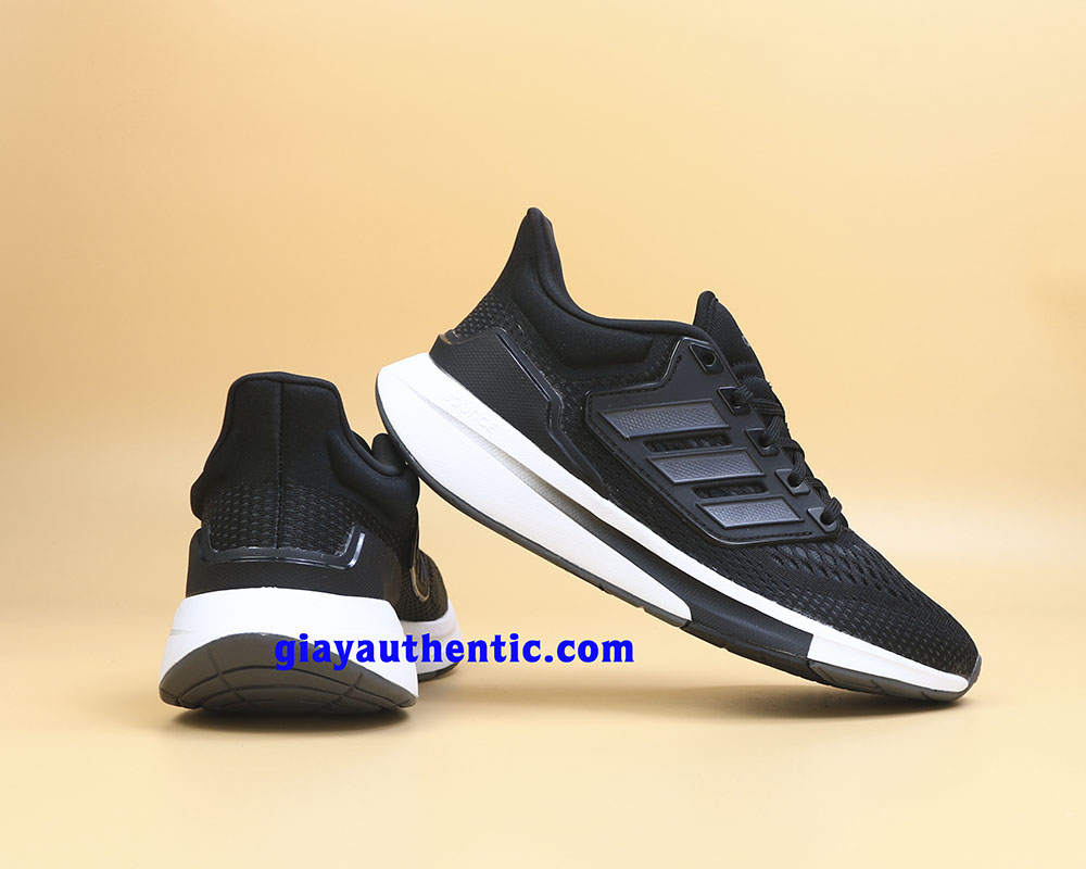 ảnh thật Giày Adidas chính hãng EQ21 Run Đen H00544