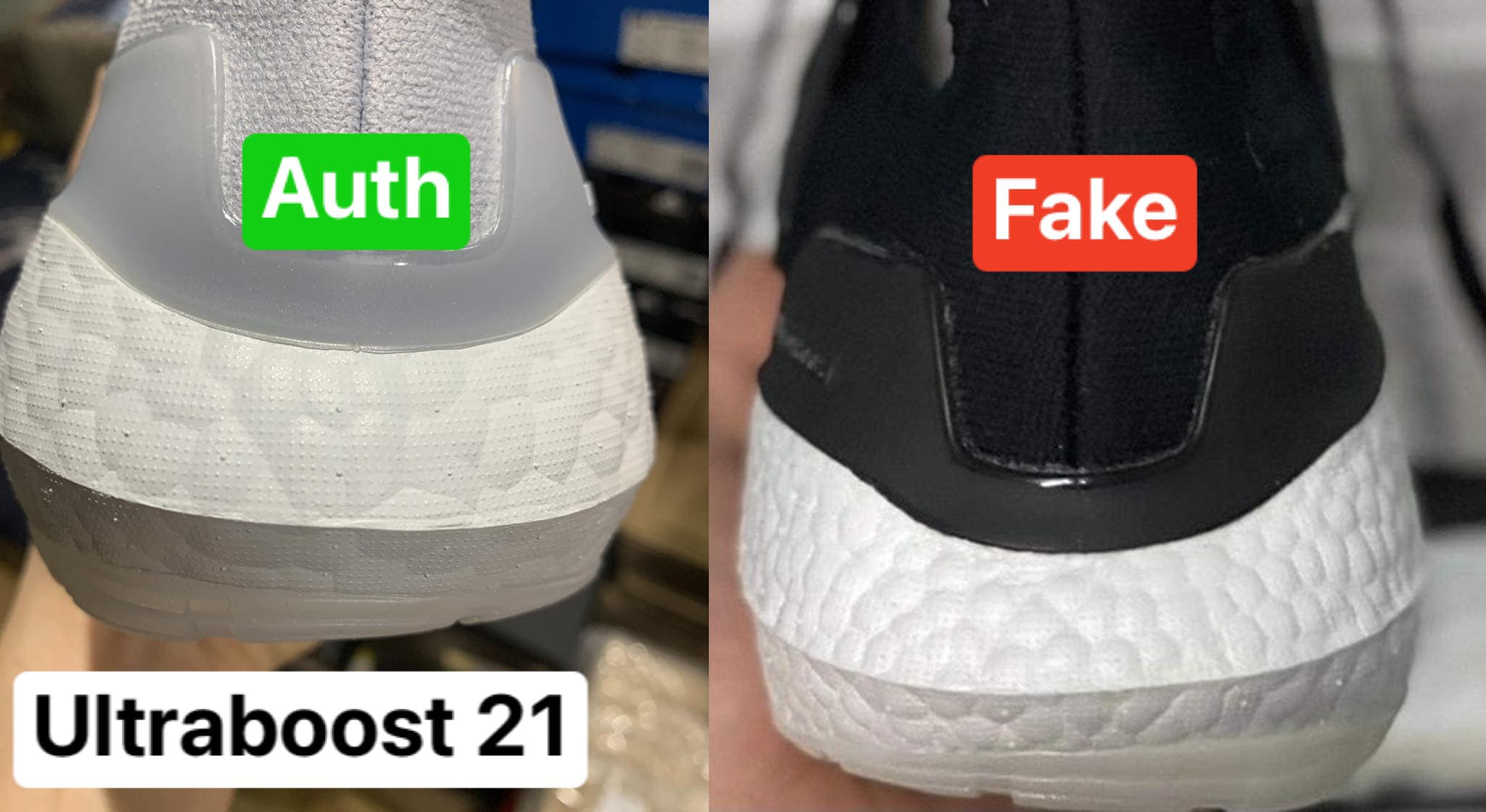Adidas ultra boost 2.0 real vs fake Clearance