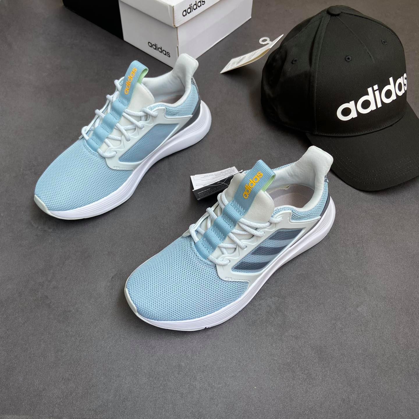 Giay th thao n Adidas Energy Falcon X mau xanh Giay Authentic