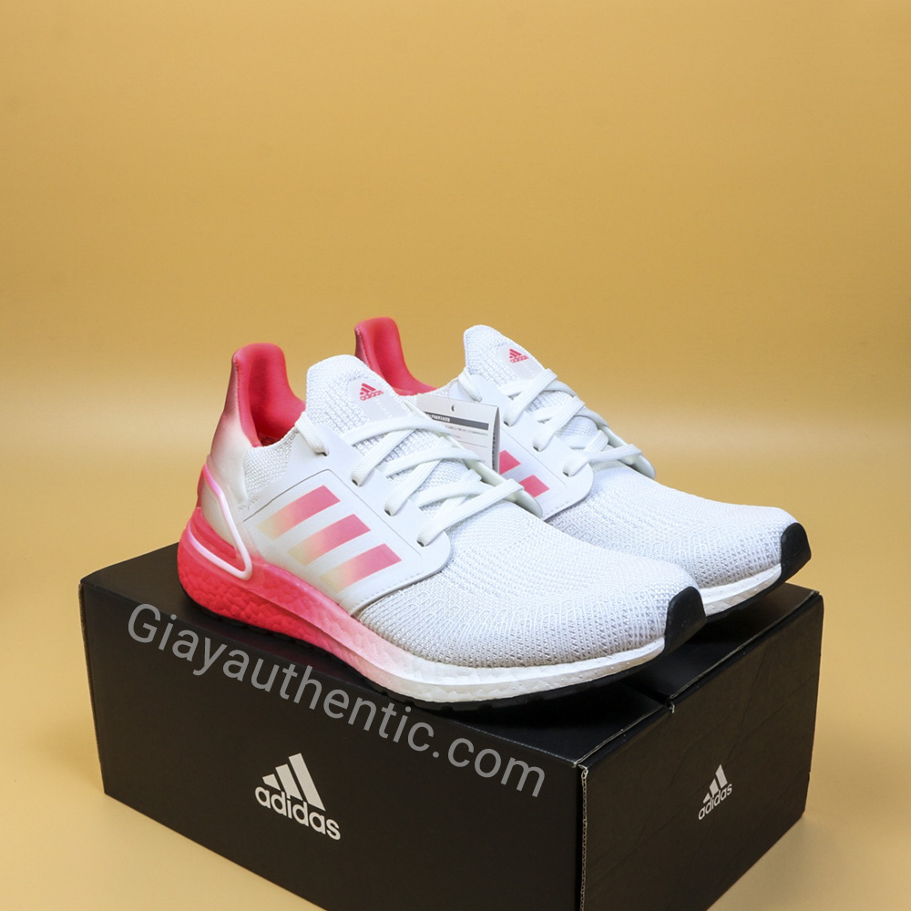 Ảnh thật 2 giày nữ Adidas chính hãng Ultraboost 20 J FX0456