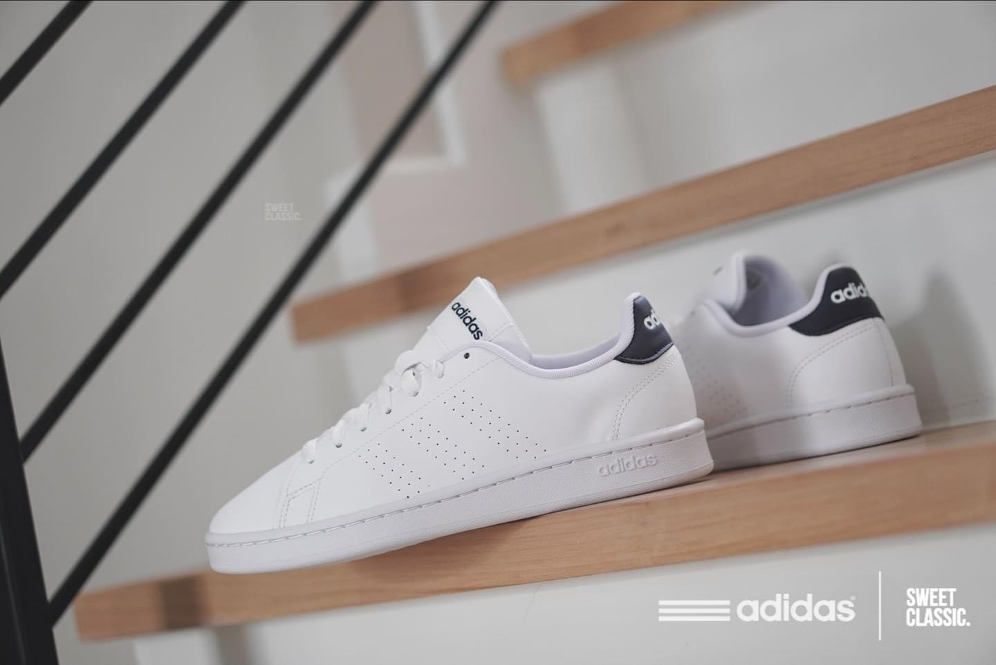Giày sneaker tr?ng n? adidas neo advantage clean hotsell