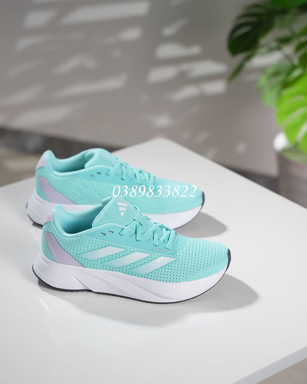 Giay Adidas chinh hang duramo SL IF7884 Xanh Giay Authentic